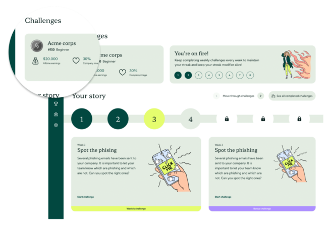 Security Awareness gamified training i.c.m. phishing en de inzet van eigen content